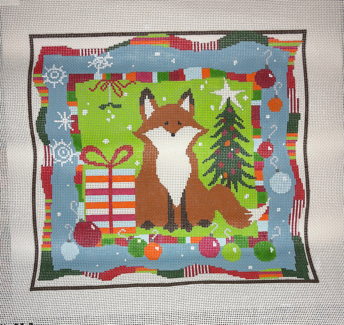 P-CH-038 Christmas Fox - MKT2