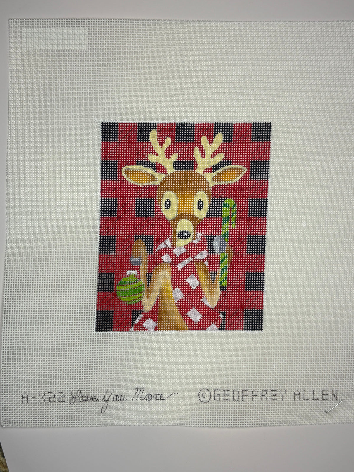 GA-X22 Plaid Reindeer - MKT3