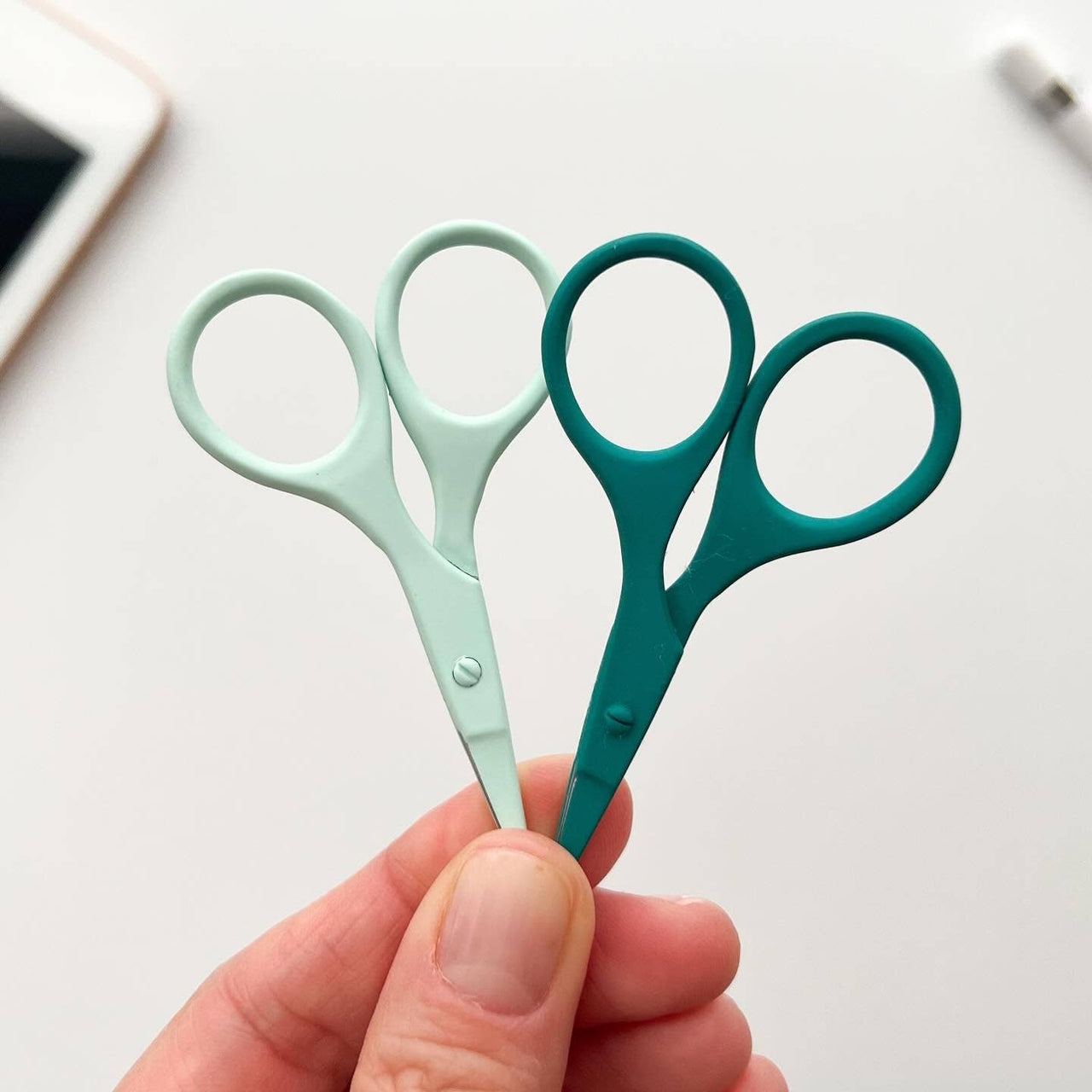 Tiny embroidery scissors