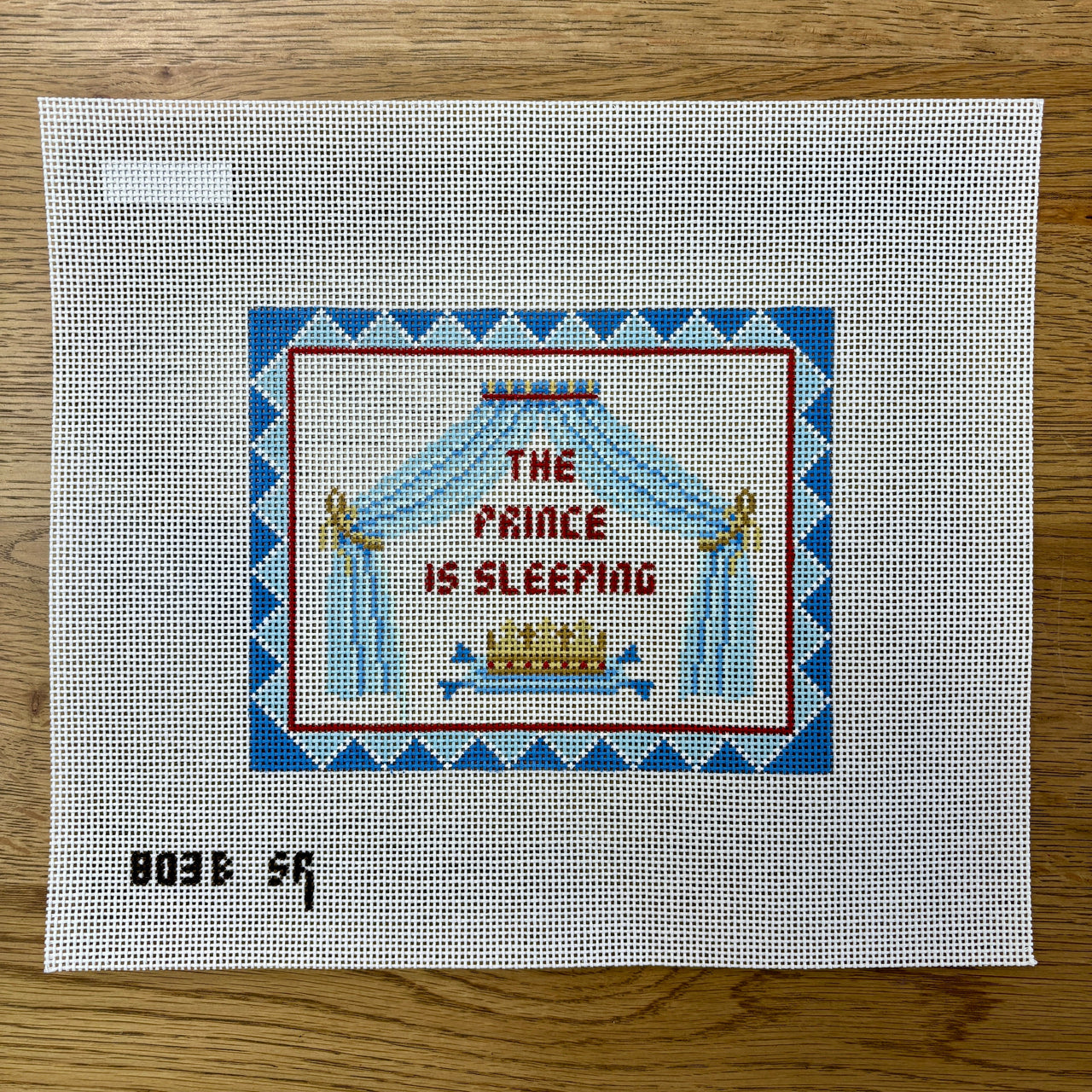 SR0803B The Prince Is Sleeping, Sign - 13 mesh - TS