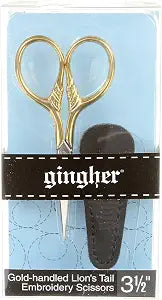 Gingher Lion Tail Embroidery Scissors