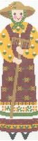 LR 398 GARDEN LADY W/RAKE - TS
