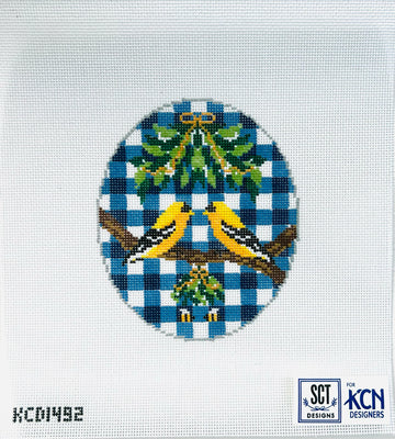 KCD1492 Goldfinch Oval - TS