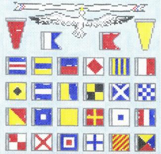 ©SWB 1042 NAUTICAL ALPHABET - TS