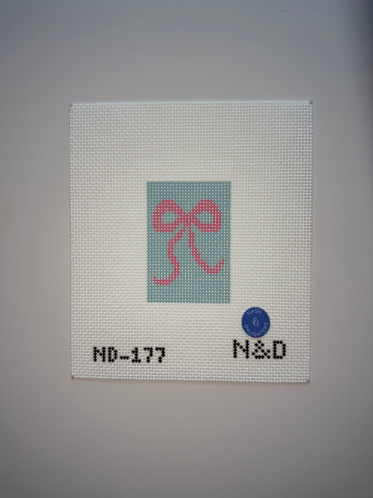 ND-177 Blue and Pink Bow Insert - MKT