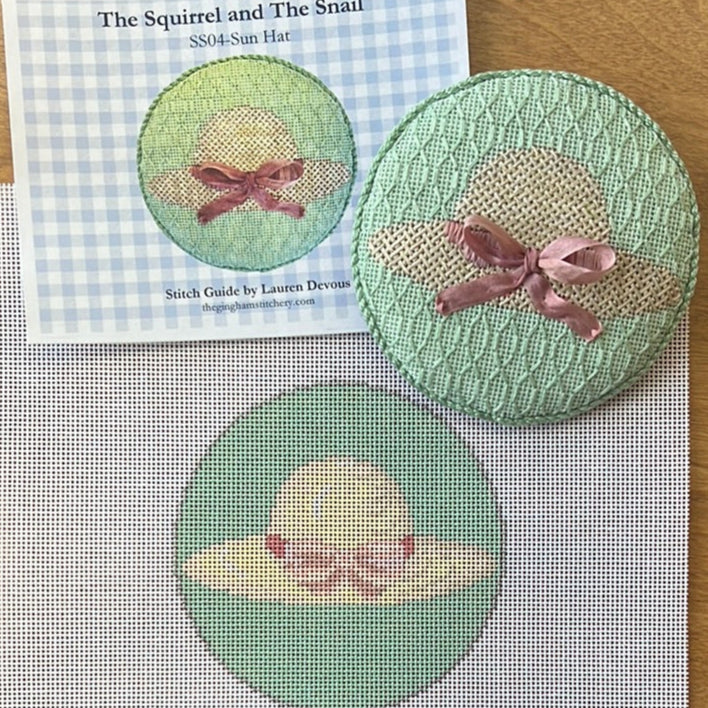 SS04 Garden Icons-Sun Hat (includes guide) - TS