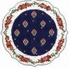 LR 316 FR COUNTRY PLATE-R/BL/WH - TS