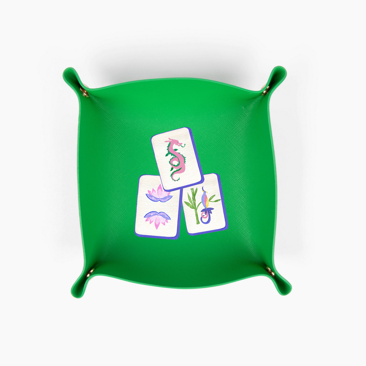 Mahjong tile snap tray | ort try and catch all