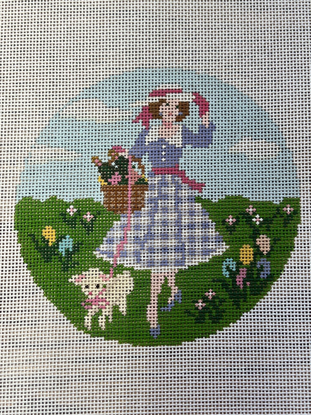 KDS-59 Betty Loves Easter Canvas and Stitch Guide - TS