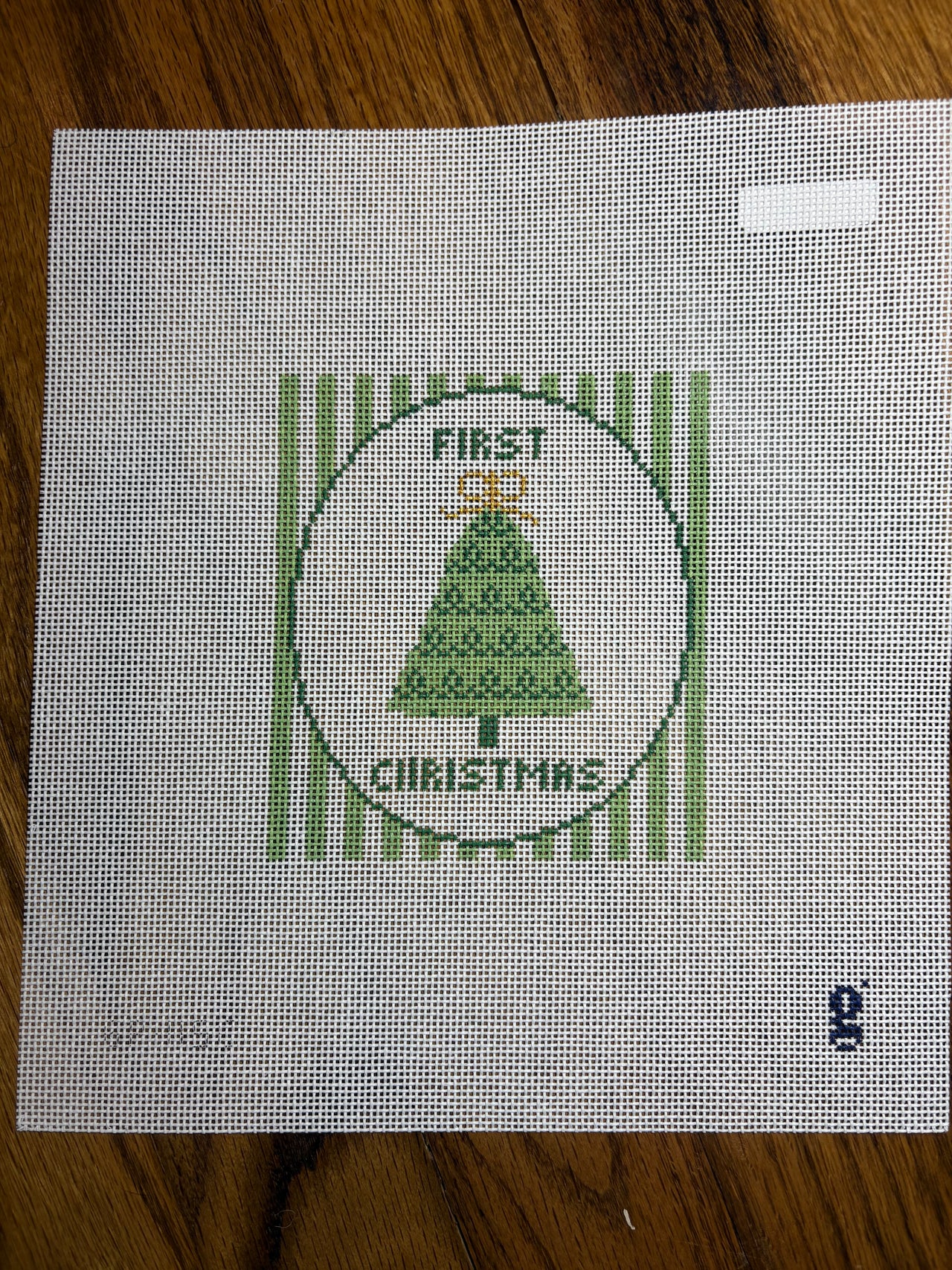 GP115c First Christmas Green