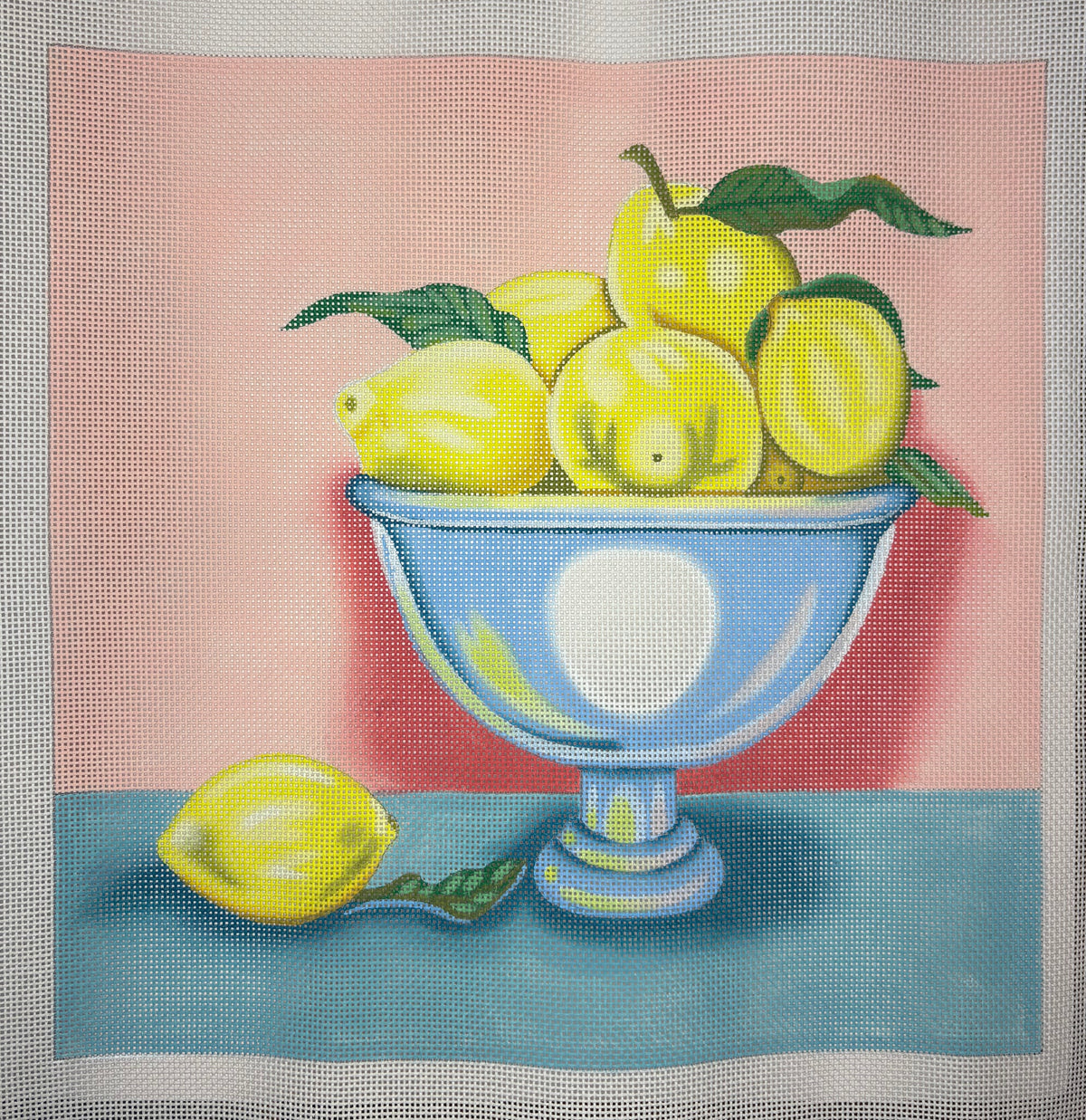 ASIT067-13 Bowl of Lemons Still Life - MKT3