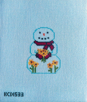 KCD1533 Sunflower Snowman - TS