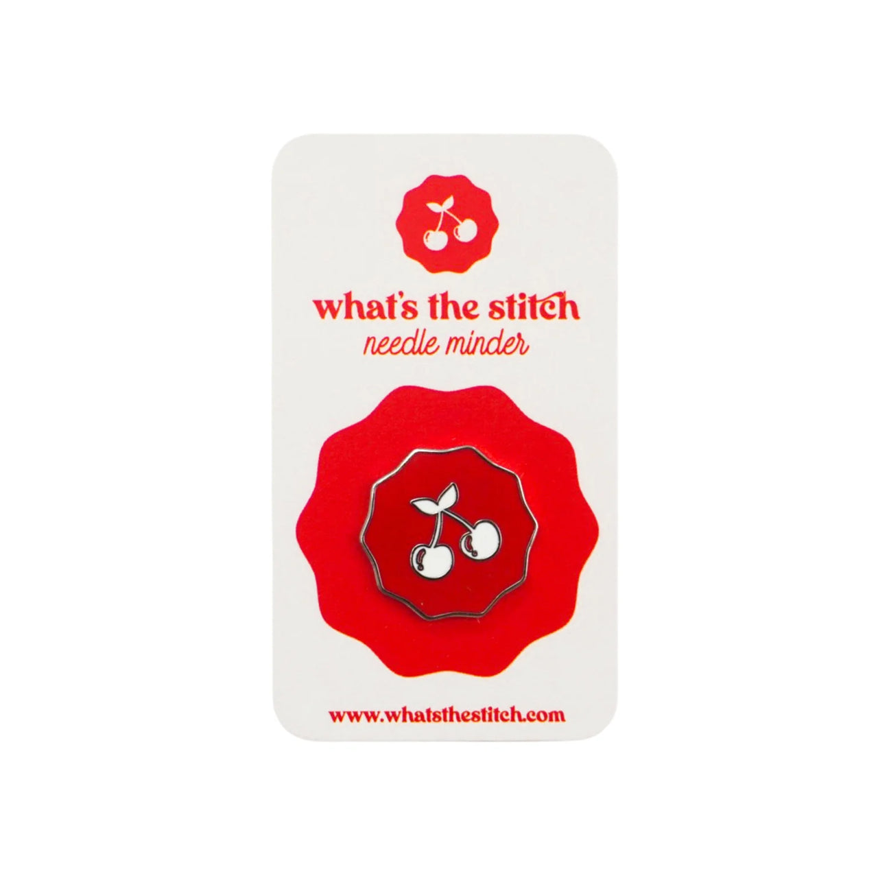 Cherry Emblem Needle Minder