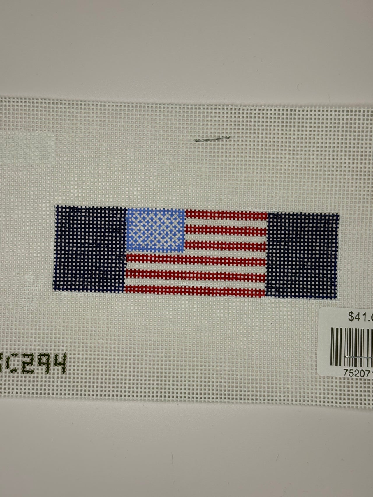 KC294 American Flag - Navy Keychain