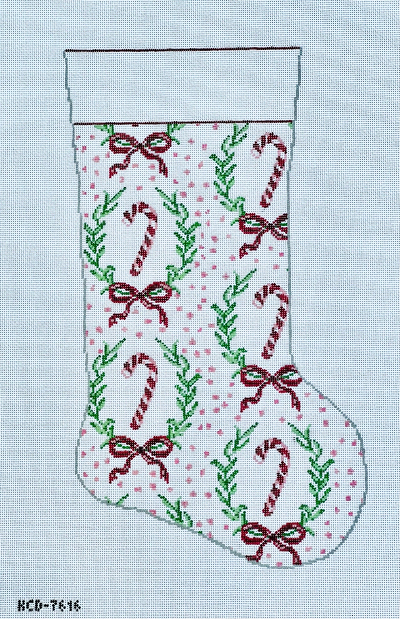 KCD7616 Candy Cane Stocking - TS