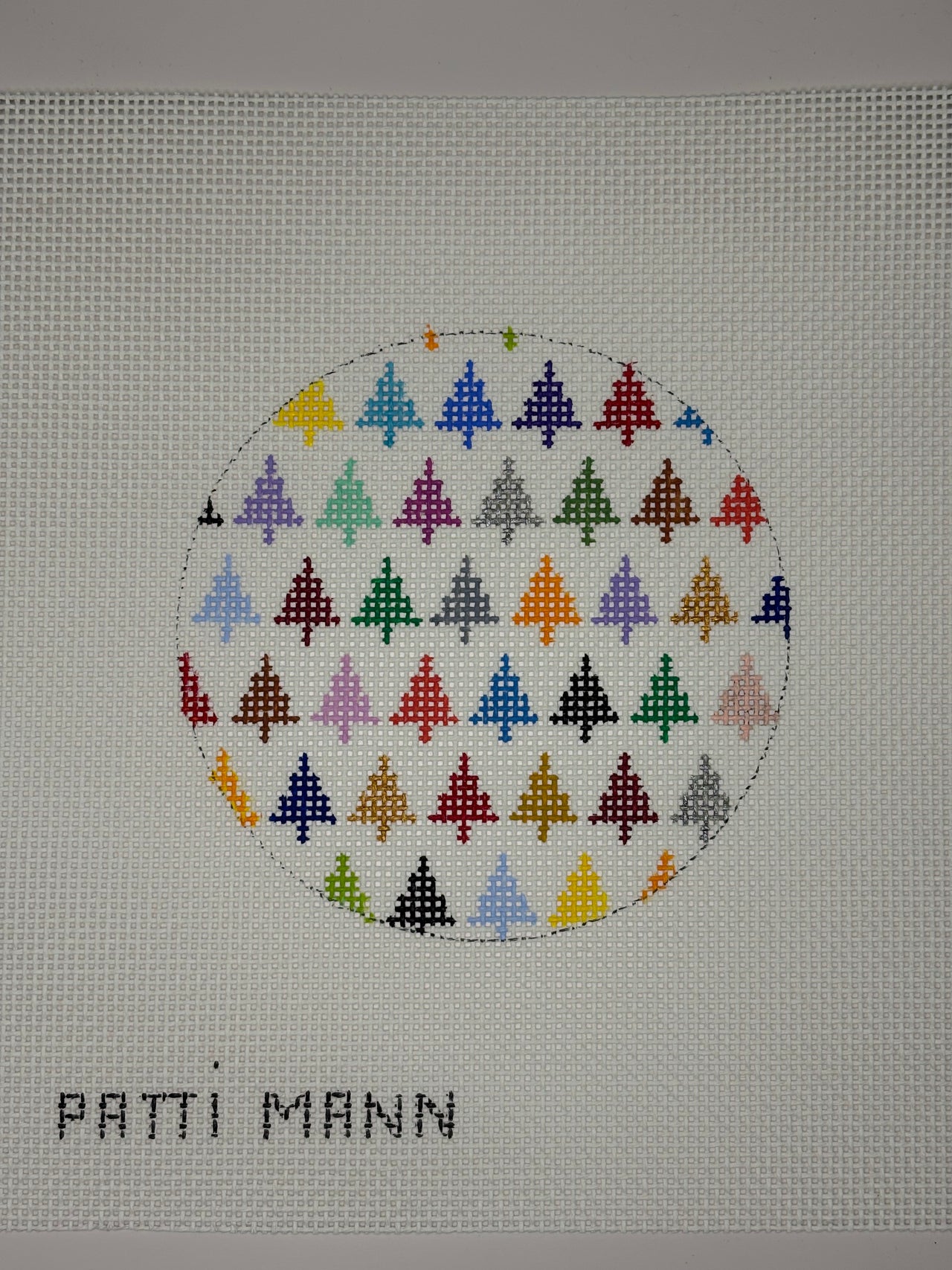 Multicolor Tree Round