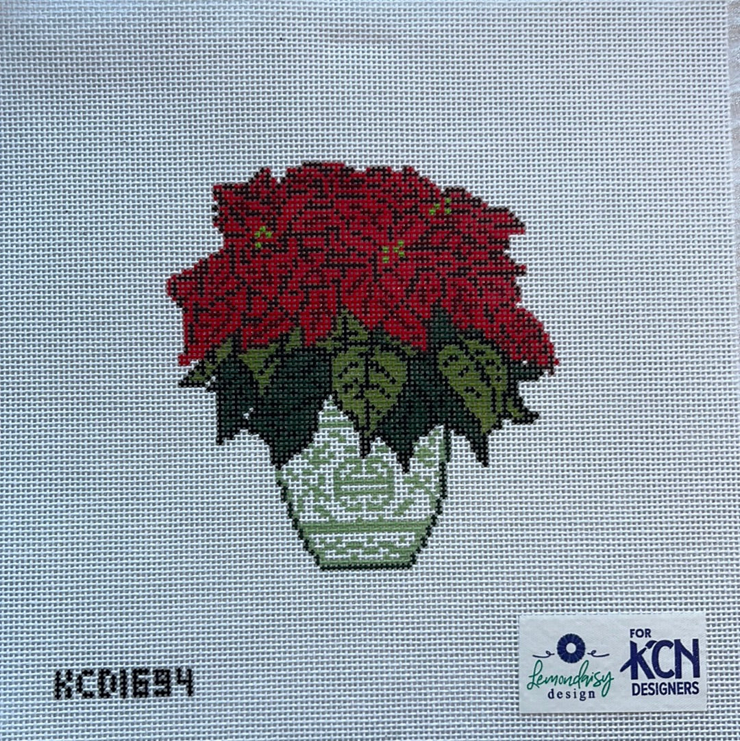 KCD1694 Poinsettia Ornament