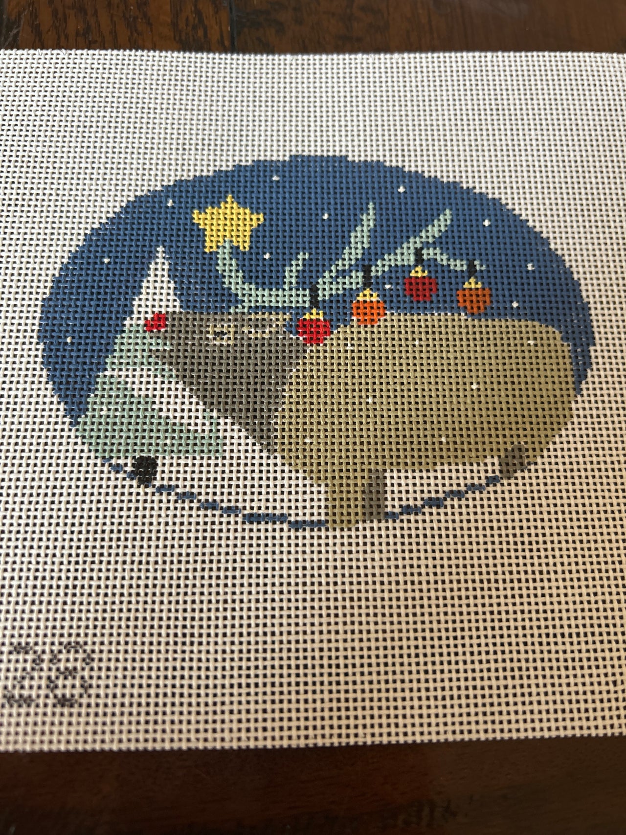 MO128 Elk w/Star Oval - TS