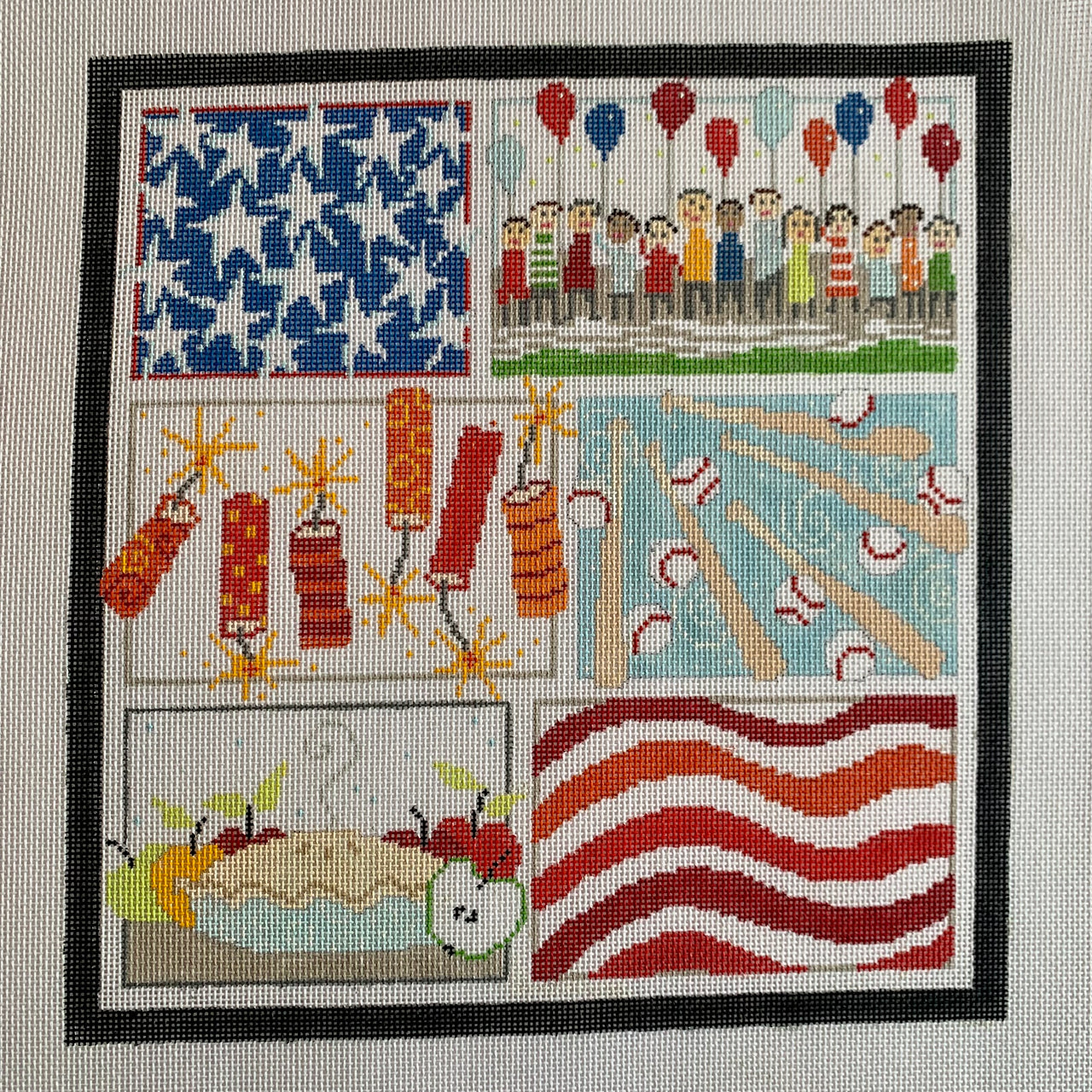 P-SI-009 Pippin Patriotic with Stitch Guide