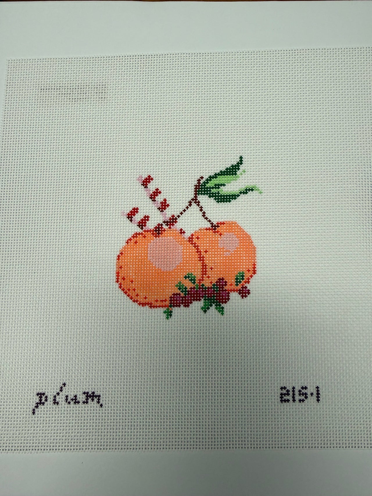 21S-1 Holiday Florals - Oranges & Peppermints - TS