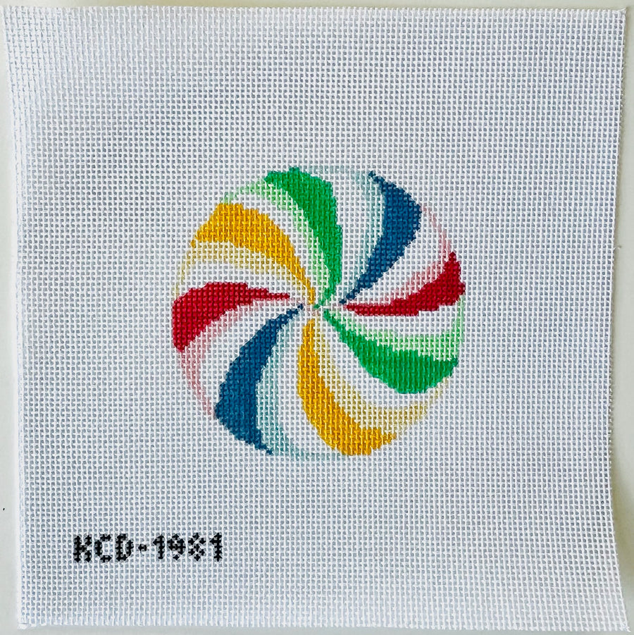 KCD1981 Rainbow Peppermint Round - TS