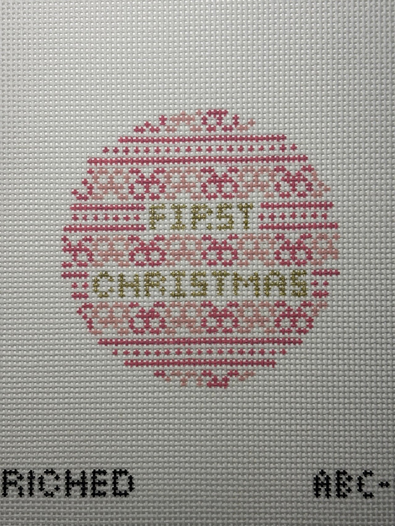 ABC-064 First Christmas Pink - MKT3