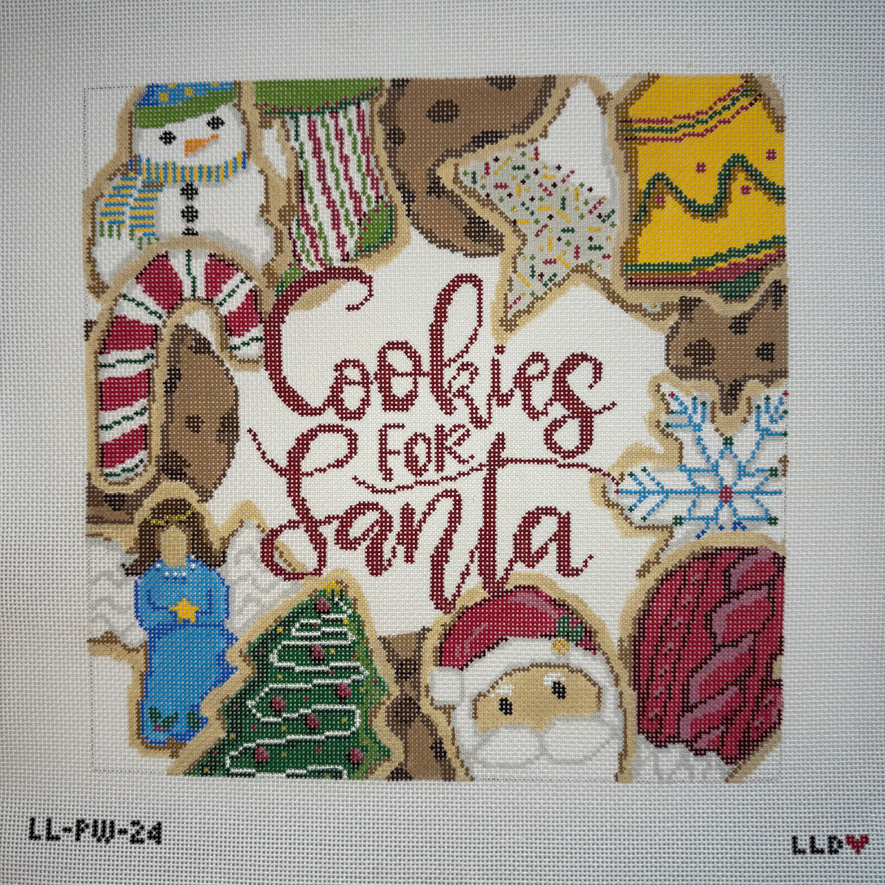 Cookies for Santa Pillow LL-PW-24 - MKT