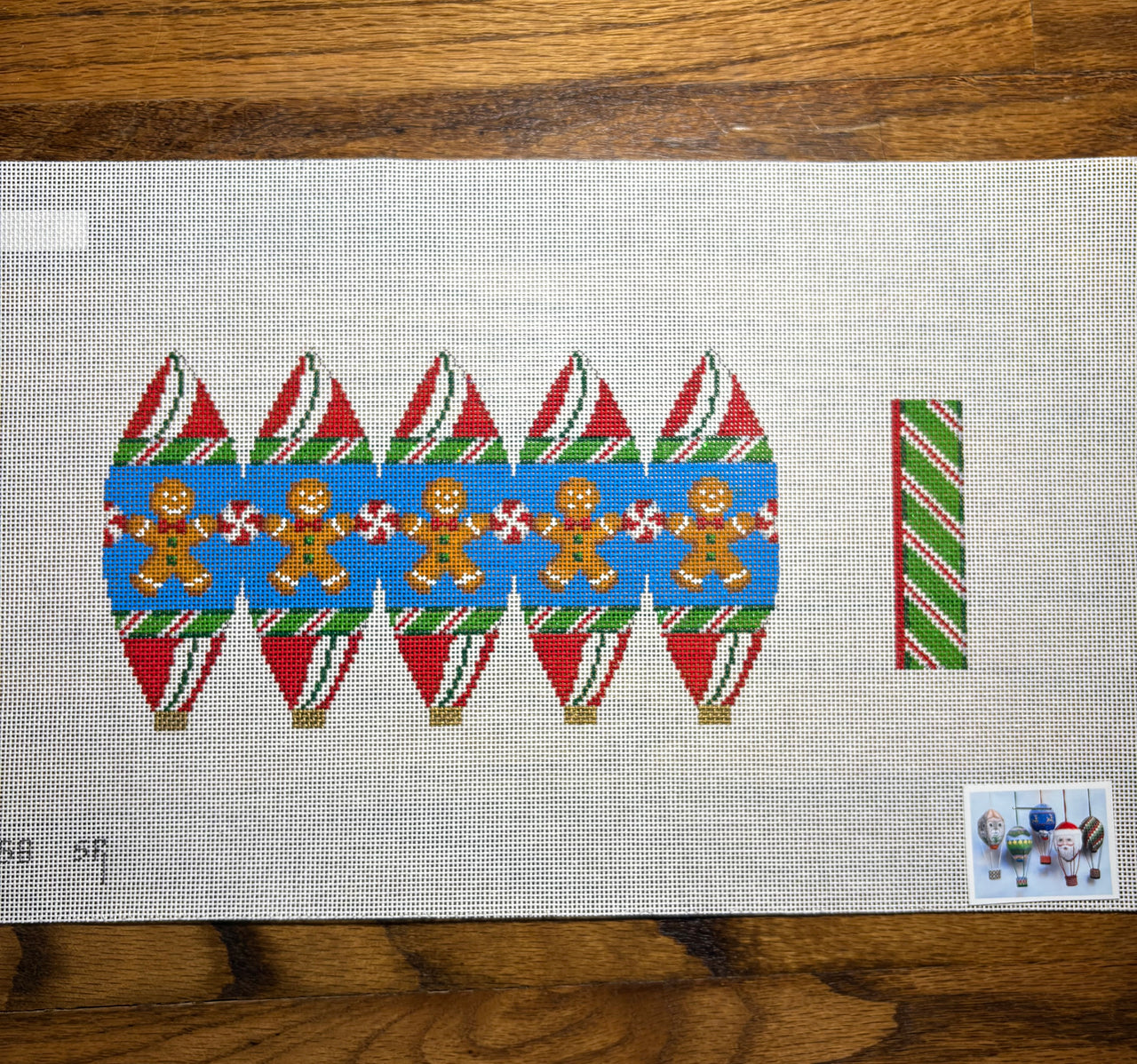 5258 Gingerbread Men Hot Air Balloon