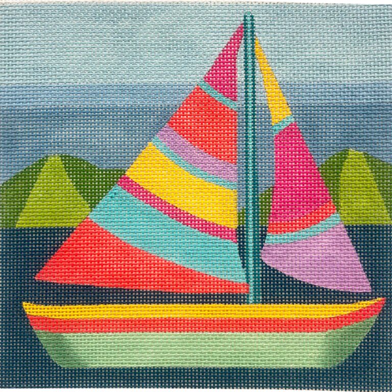 Colorful Sailboat 4932