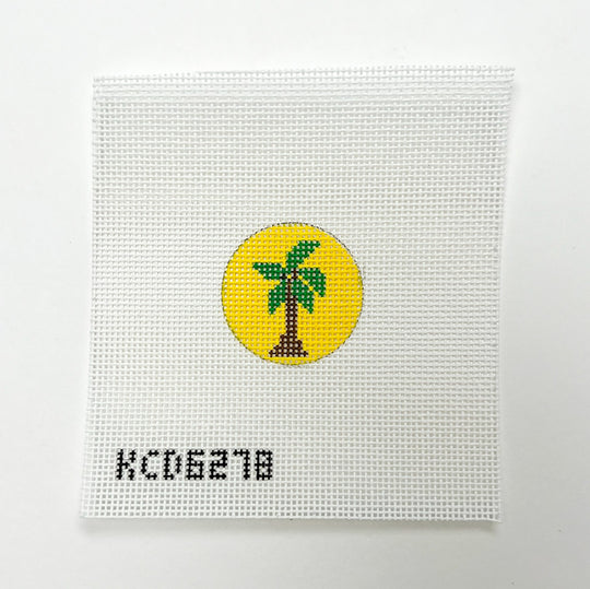 KCD6278 Palm Tree Key Fob Insert