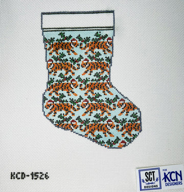 KCD1526 Tiger Mini Sock Canvas - TS