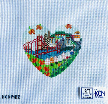 KCD1482 San Francisco Heart - TS