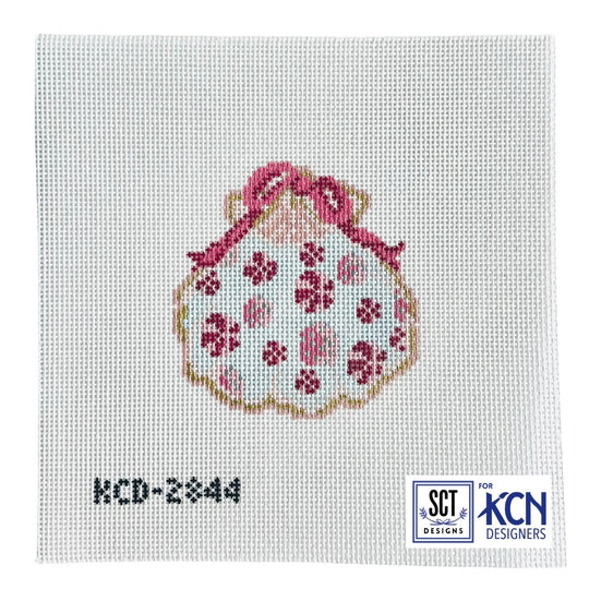 Candy Mint Gilded Scallop KCD2844