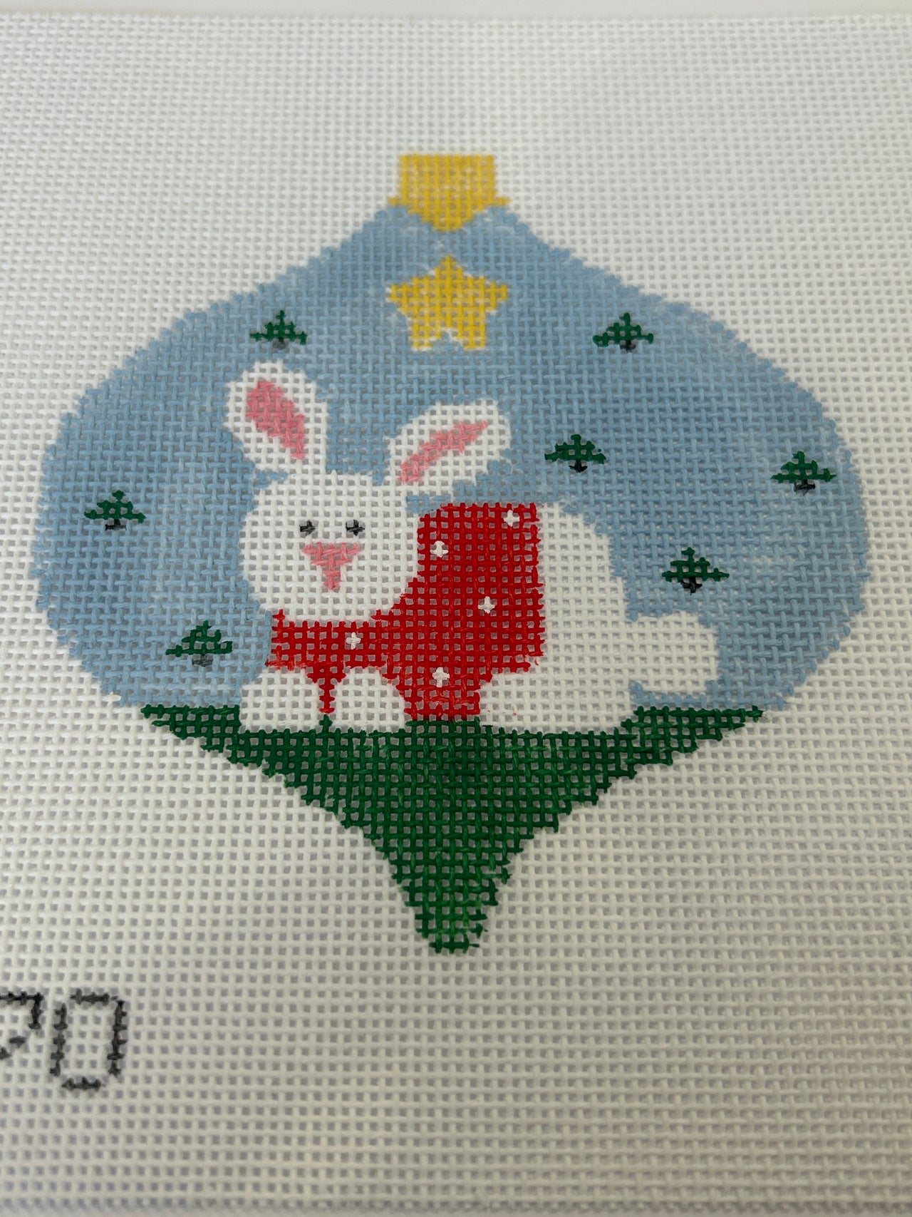 CO270 Bunny in Sweater Bauble    - TS