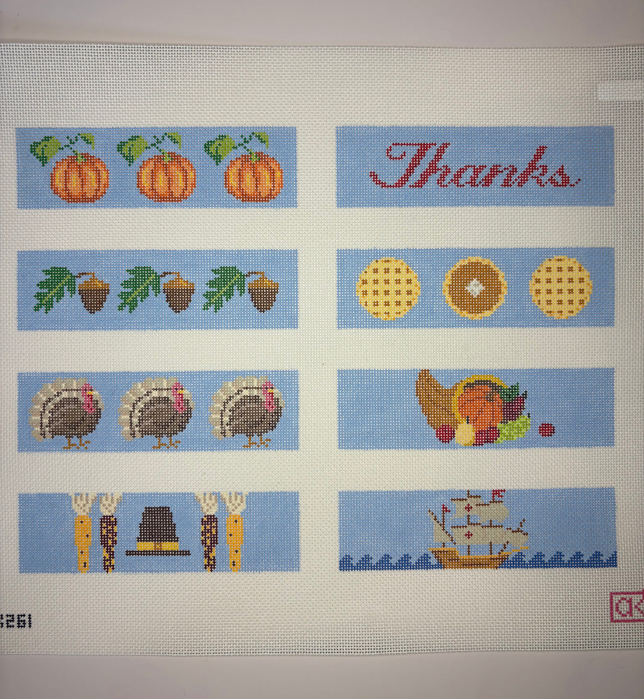 AOK261 Thanksgiving Napkin Rings