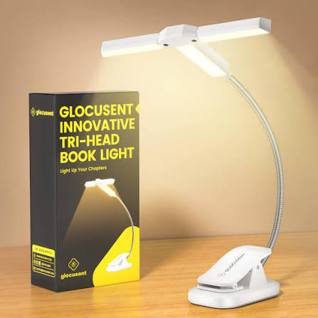 Tri head clip on light