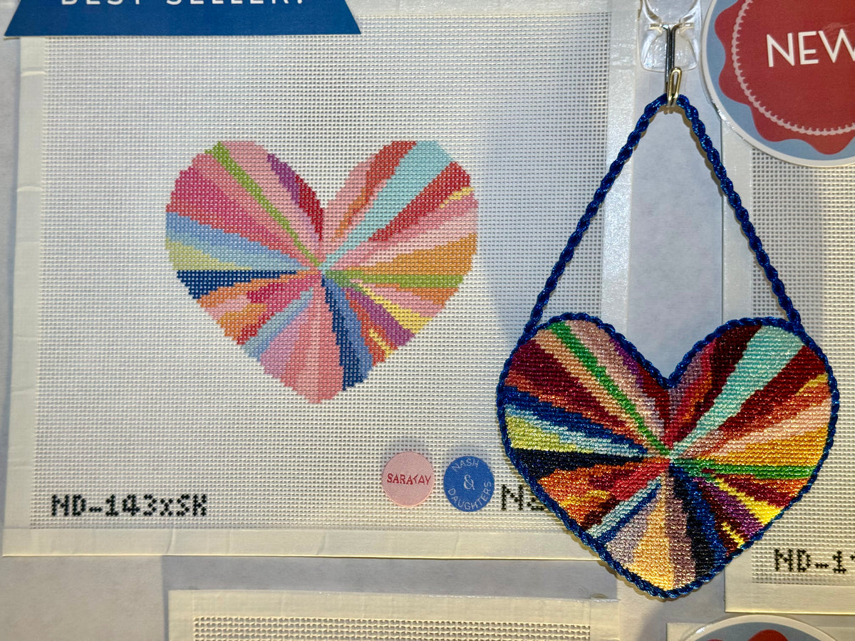 ND-143 x SH Tie Dye Heart Canvas - MKT