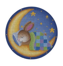 BB37 Sweet Dreams Bunny, Blue/Green