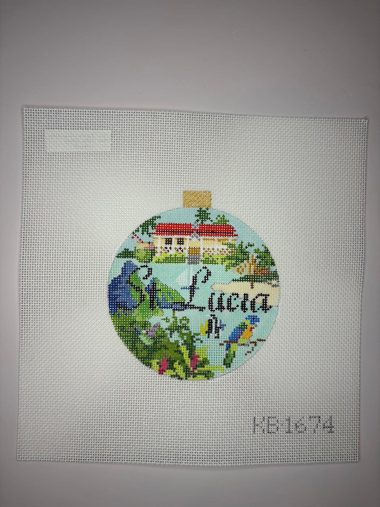 KB1674 Travel Round - St. Lucia