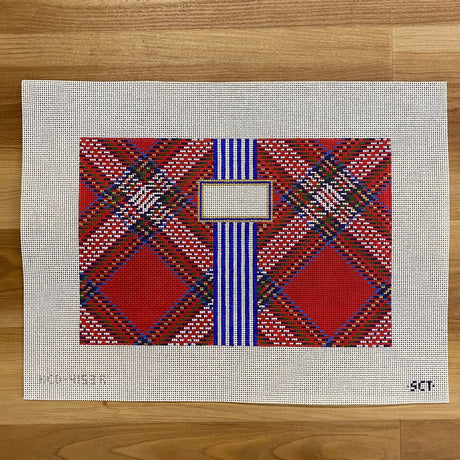 Tartan Plaid Clutch Red KCD4153R