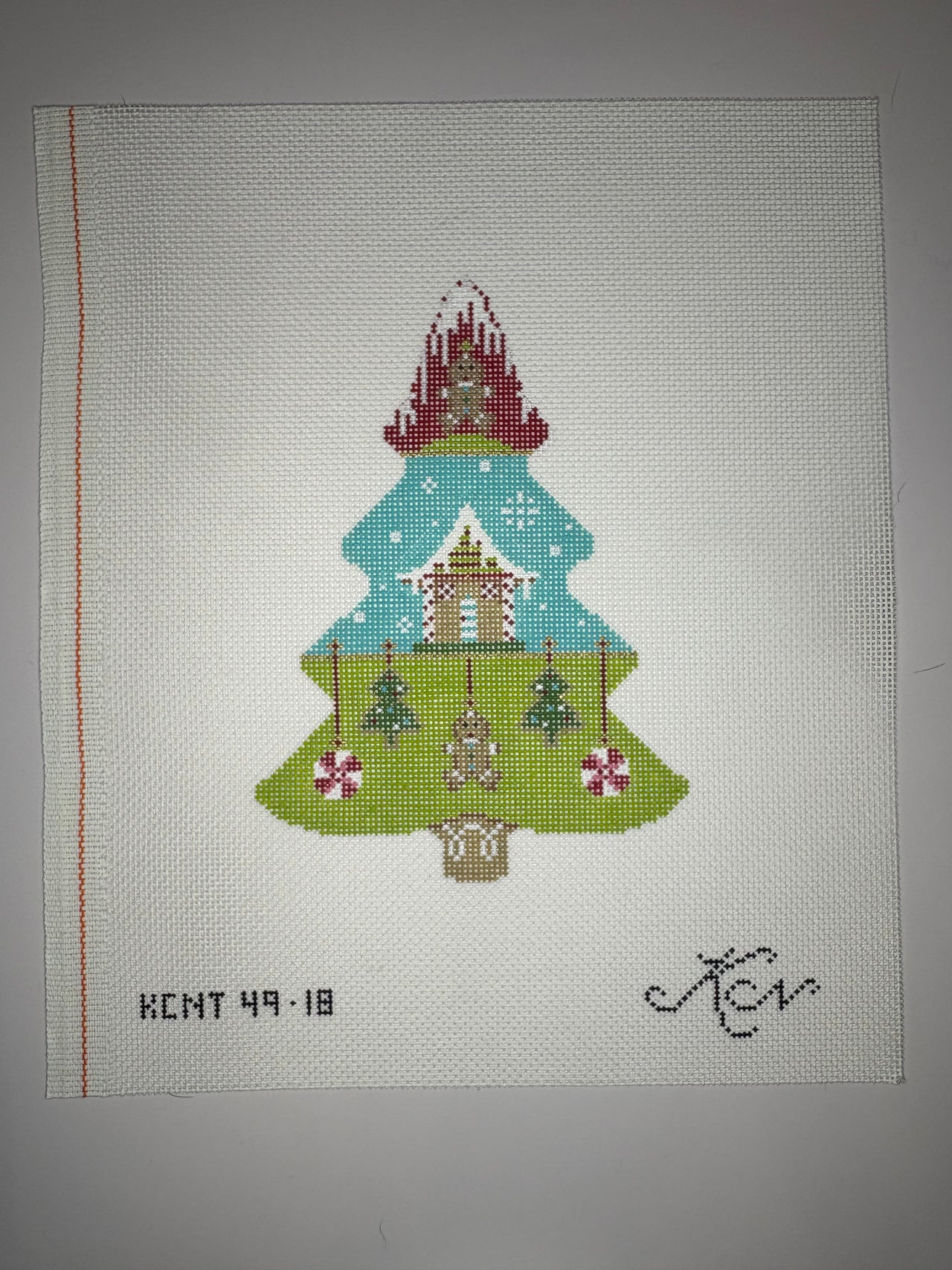 KC-KCNT49-18 Sweet Gingerbread Tree and Stitch Guide