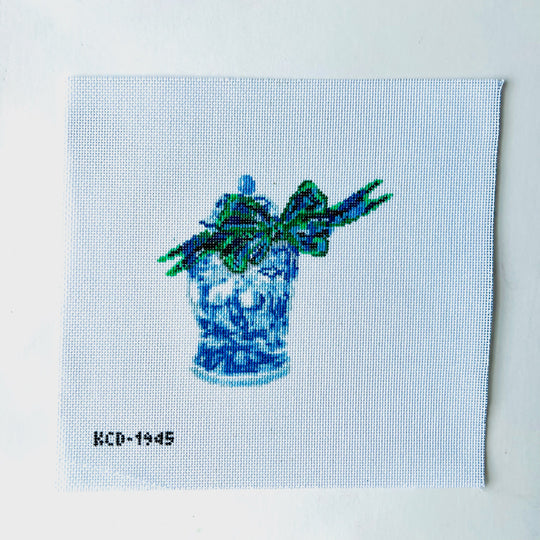 KCD1945 Chinoiserie with Black Watch Bow