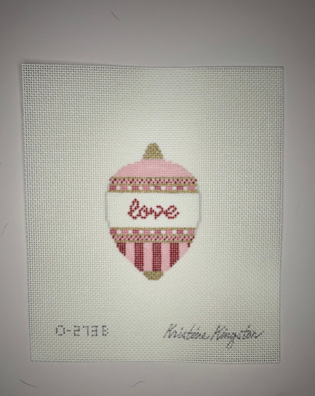 KKO273B Love Bauble Pink and Red