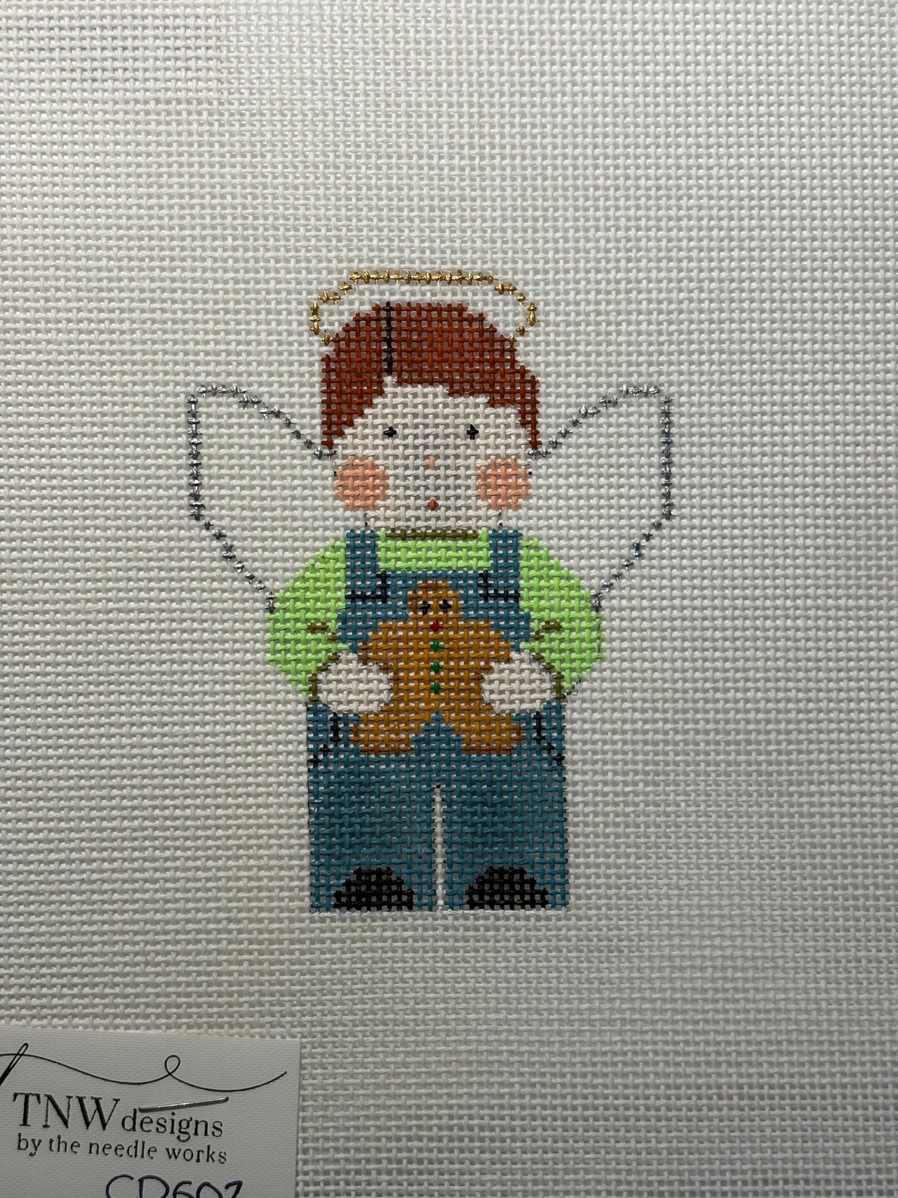 CD602 Littlest Angel Boy w/Gingerbread - MKT3