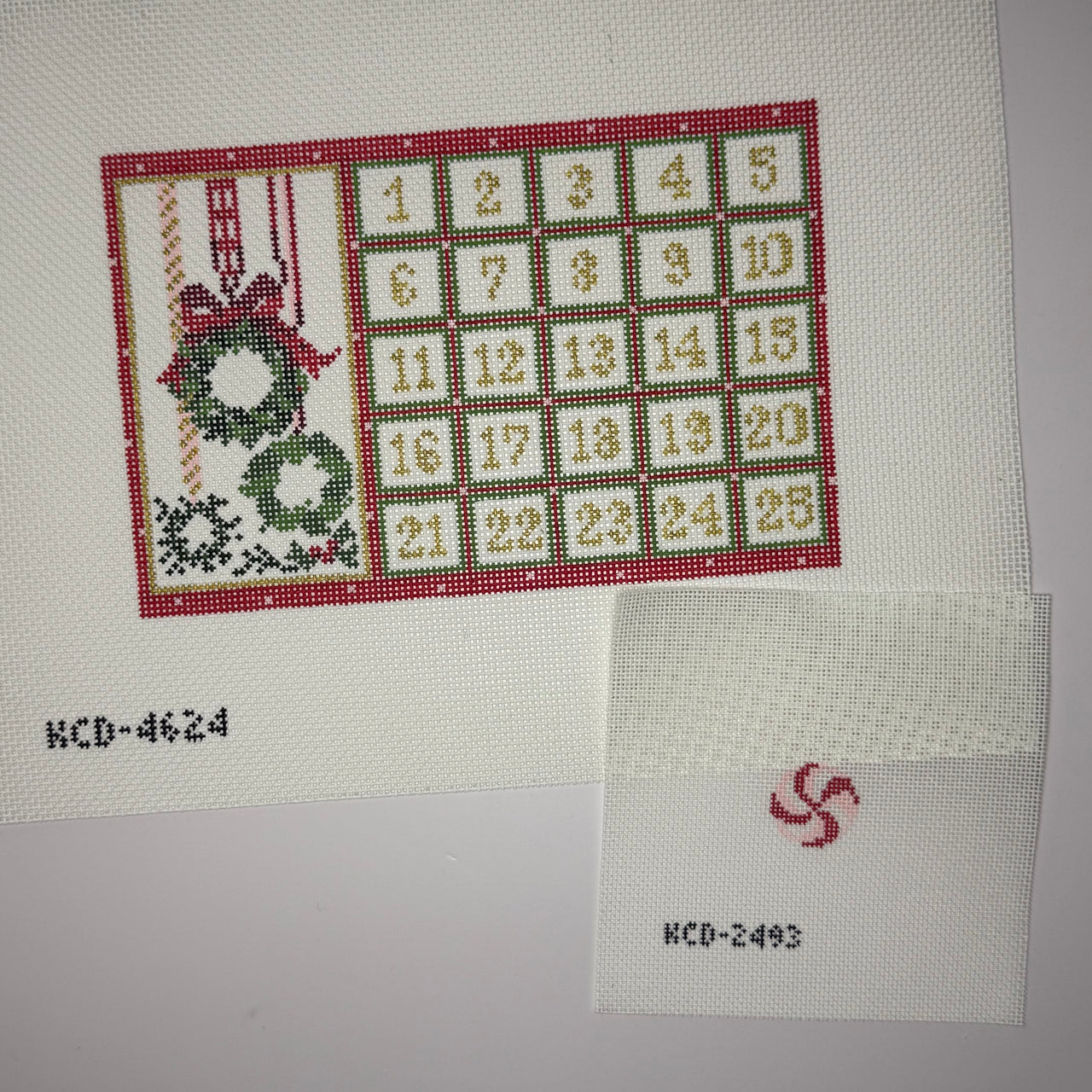 KCD-4624 Tiny Advent Calendar with Peppermint Piece