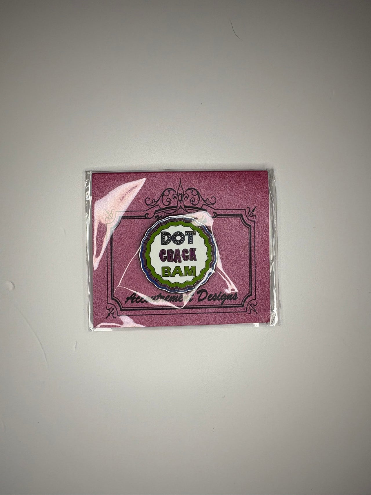 Dot Crack Bam Mah Jongg Needleminder Mag Friend