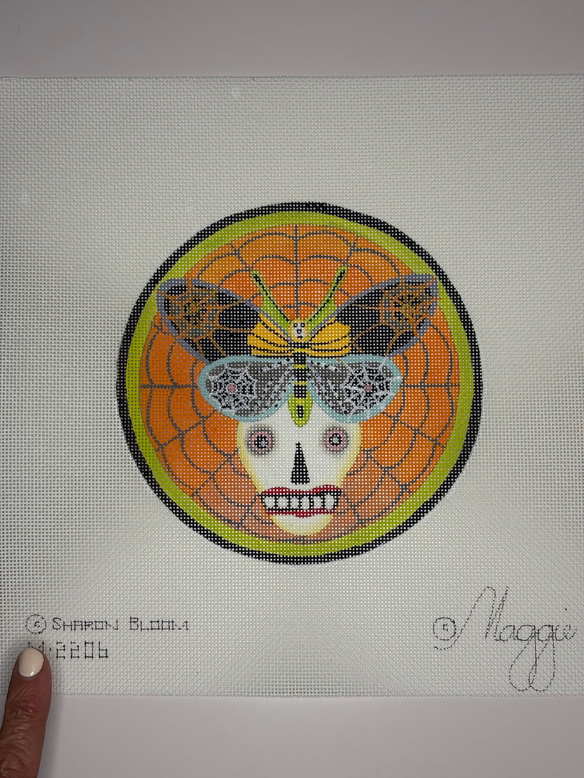 M-2206 Halloween Skull - MKT2
