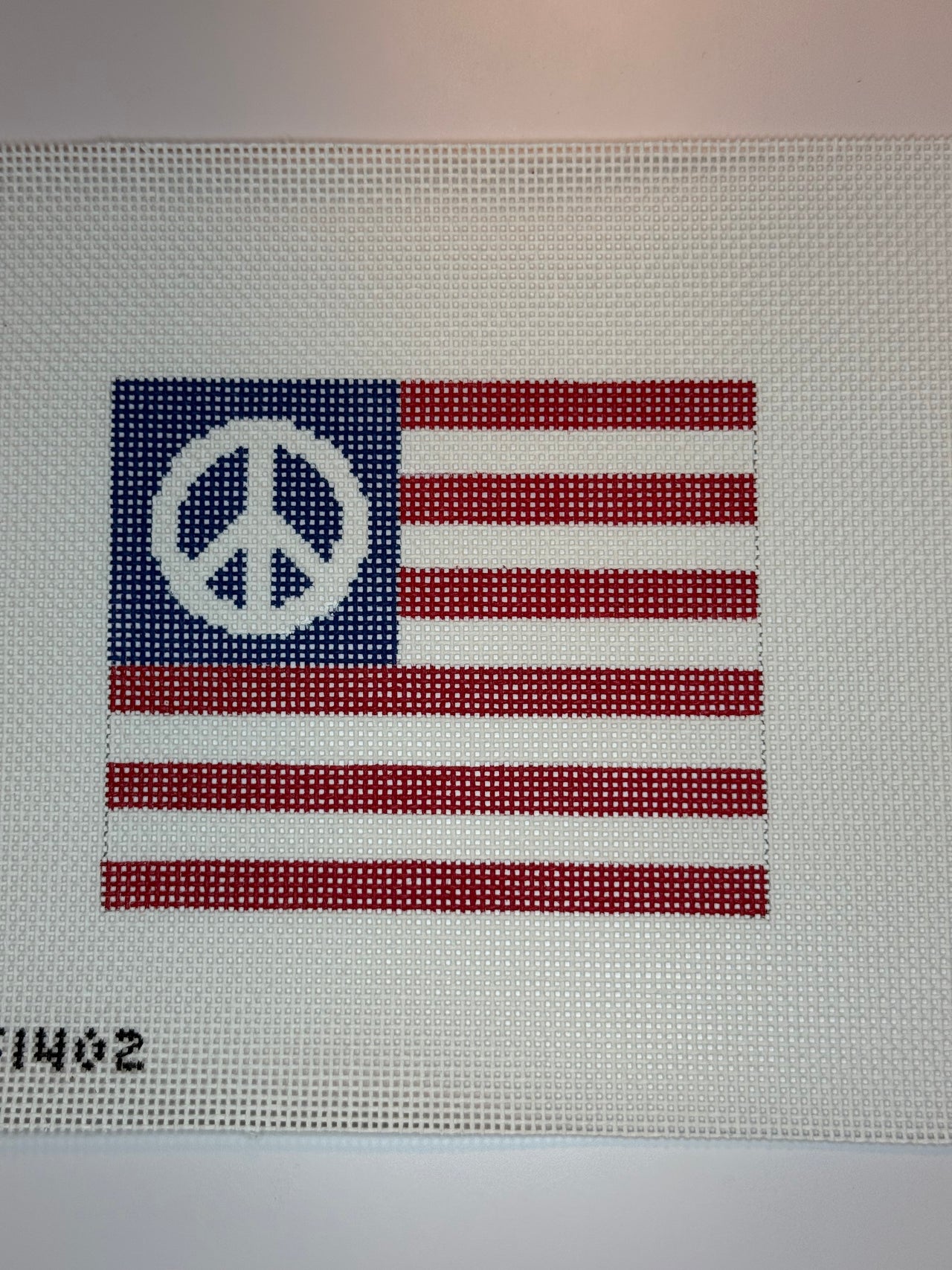 SI1402 Small Peace American Flag - MKT