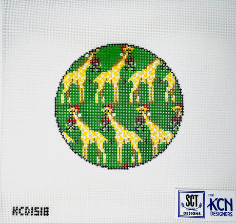 KCD1518 Mini Giraffe Round - TS