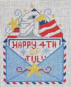 CH-1322 Happy 4th of July Letter and Stitch Guide